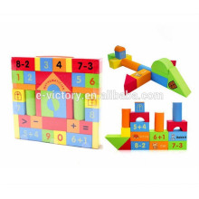 39pcs intelecto educativo juguete colorido divertido bloque